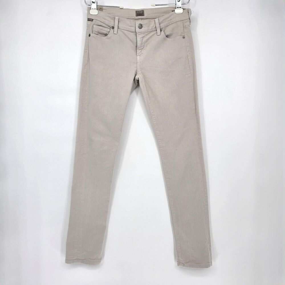 Citizens of Humanity Avedon low rise skinny jeans cream off white size 28